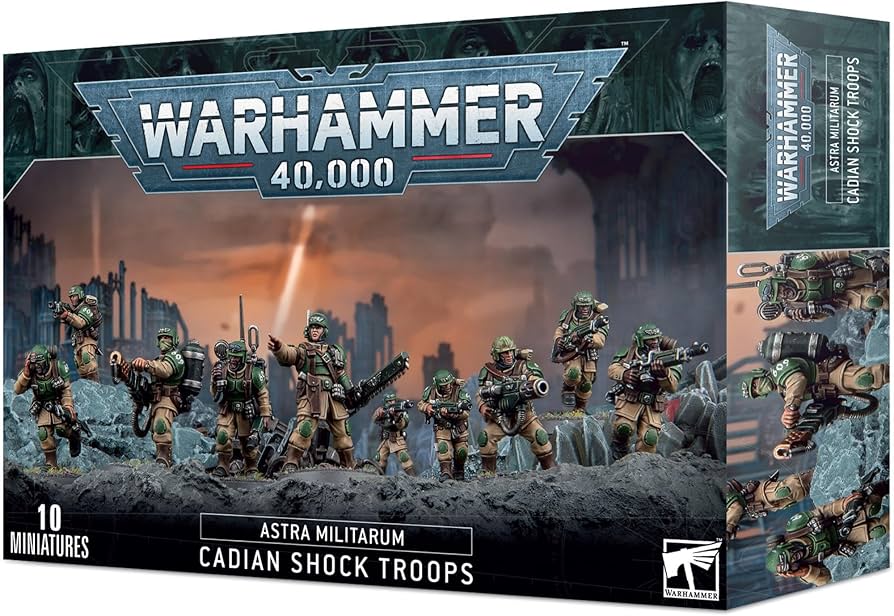 Astra Militarum: Cadian Shock Troops