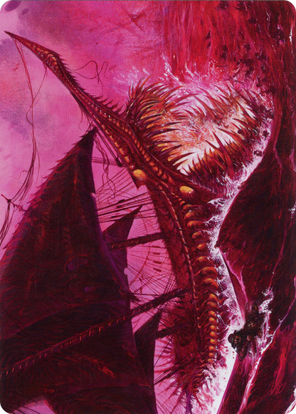 Marauding Dreadship // Marauding Dreadship (AMOM-036) (Borderless) [March of the Machine Art Series]