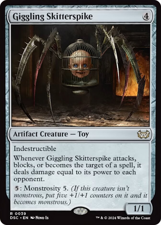 Skitterpic ricanant [Duskmourn : Commandant de la Maison de l'horreur]