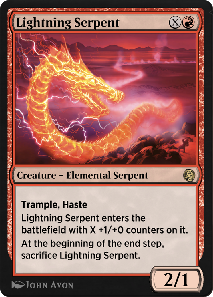 Lightning Serpent (AJMP-088) [Jumpstart Arena Exclusives]