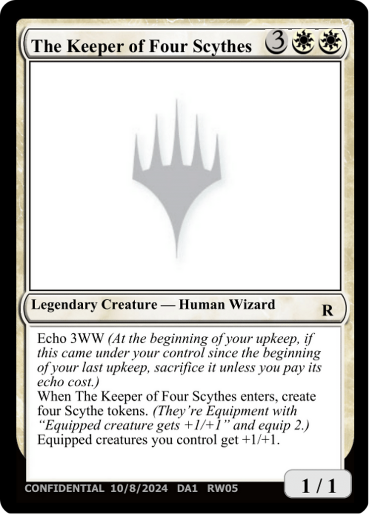 The Keeper of Four Scythes (UNK-RW05D) [Unknown Event]