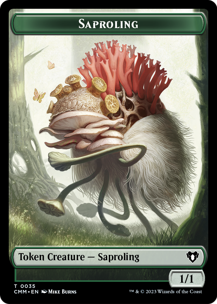 Saproling (TCMM-035) [Commander Masters Tokens]