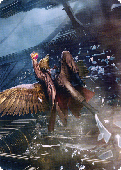 Skyway Robber // Skyway Robber (ASNC-055) (Borderless) [New Capenna Art Series] Foil