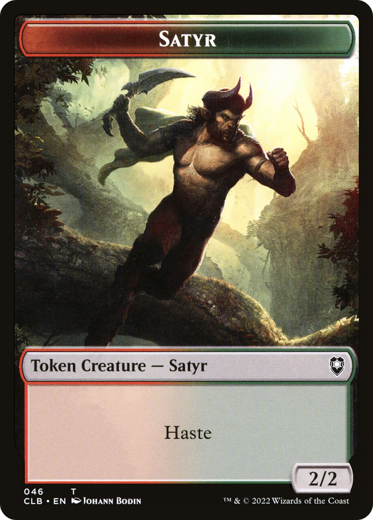 Satyr (TCLB-046) [Battle for Baldur's Gate Tokens]