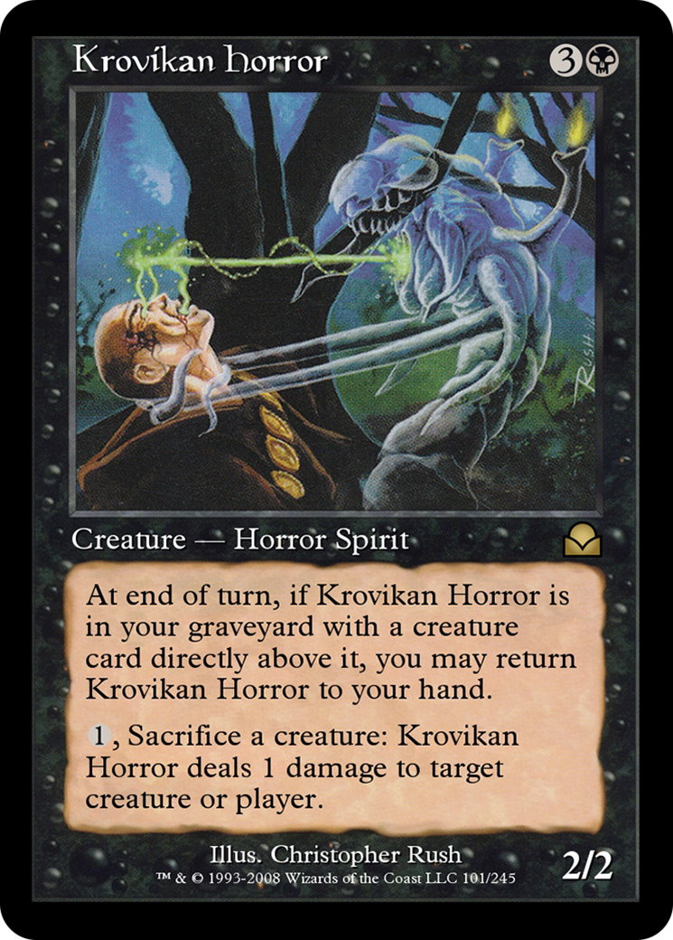 Krovikan Horror (ME2-101) [Masters Edition II] Foil
