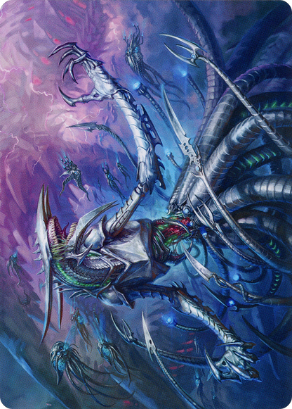 Jin-Gitaxias // Jin-Gitaxias (AMOM-013) (Borderless) [March of the Machine Art Series]