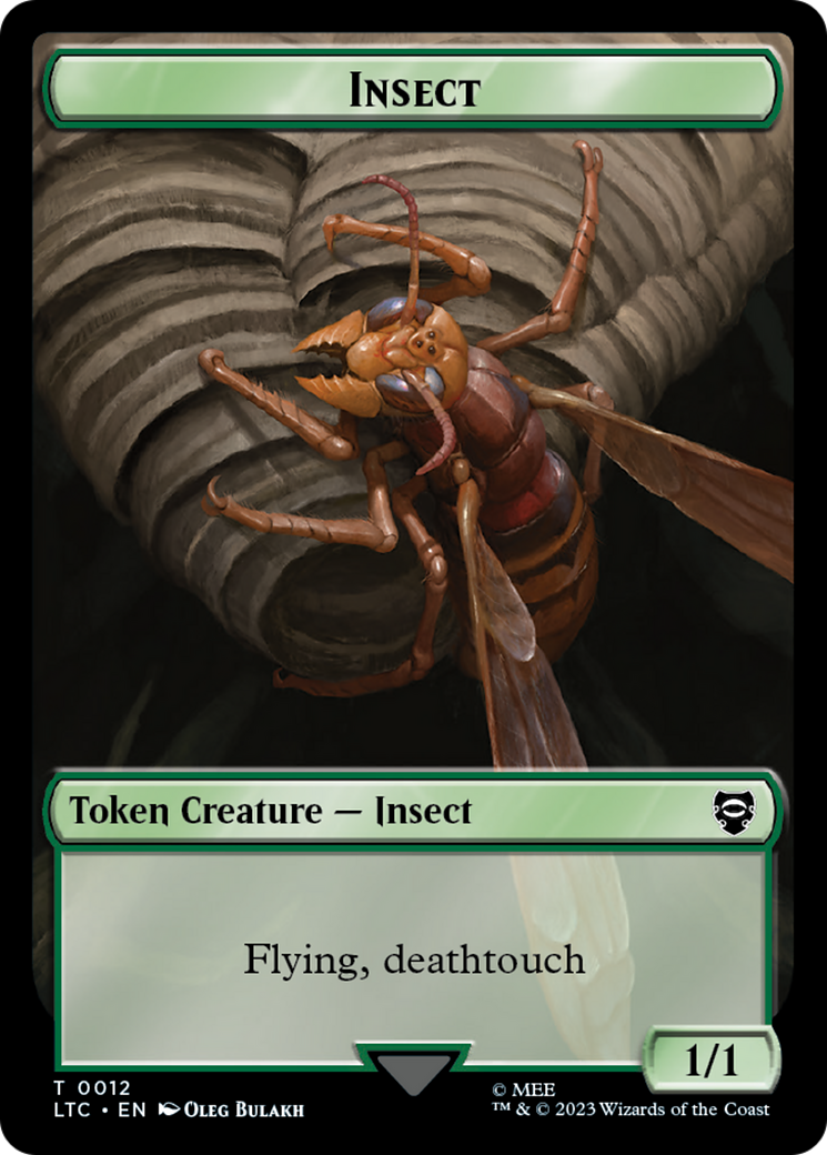 Insect (TLTC-012) [Tales of Middle-earth Commander Tokens]
