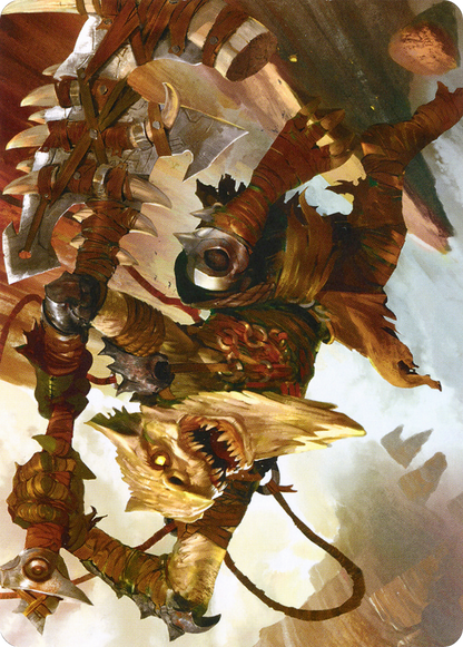 Teeterpeak Ambusher // Teeterpeak Ambusher (AZNR-067) (Borderless) [Zendikar Rising Art Series]