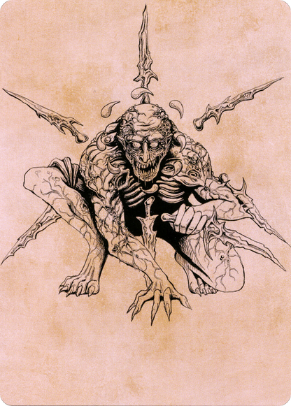 Bhaal, Lord of Murder // Bhaal, Lord of Murder (ACLB-063) (Borderless) [Battle for Baldur's Gate Art Series]