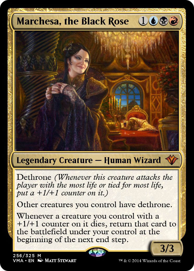 Marchesa, the Black Rose (VMA-256) [Vintage Masters]