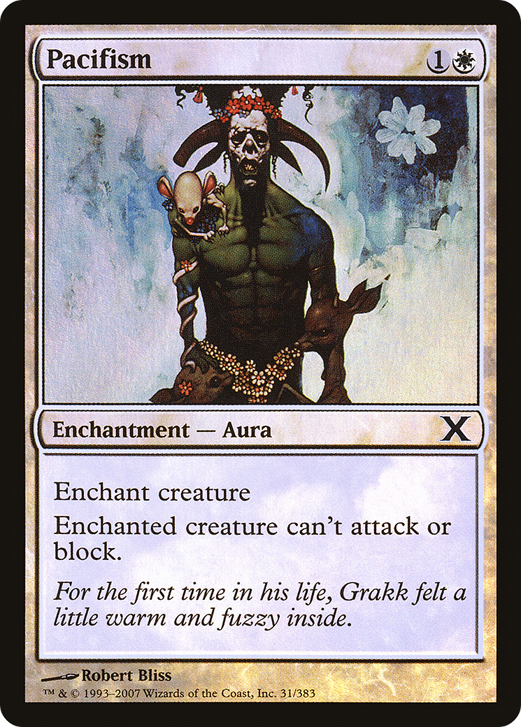 Pacifism (10E-31★) [Tenth Edition] Foil