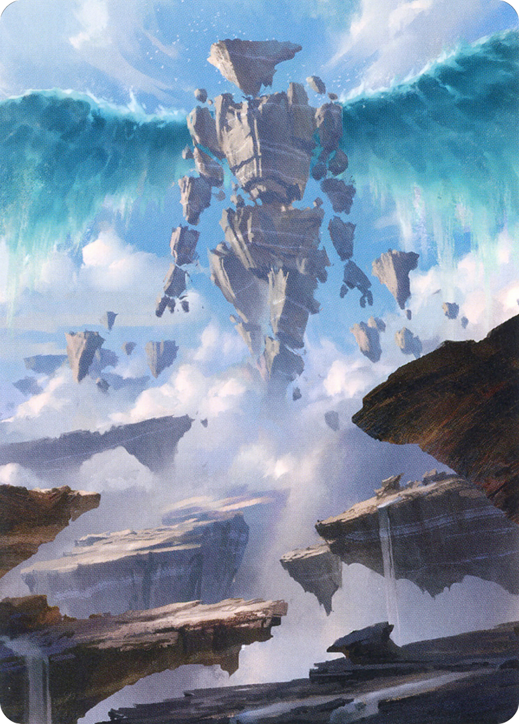 Celestial Colonnade // Celestial Colonnade (AZNR-033) (Borderless) [Zendikar Rising Art Series]