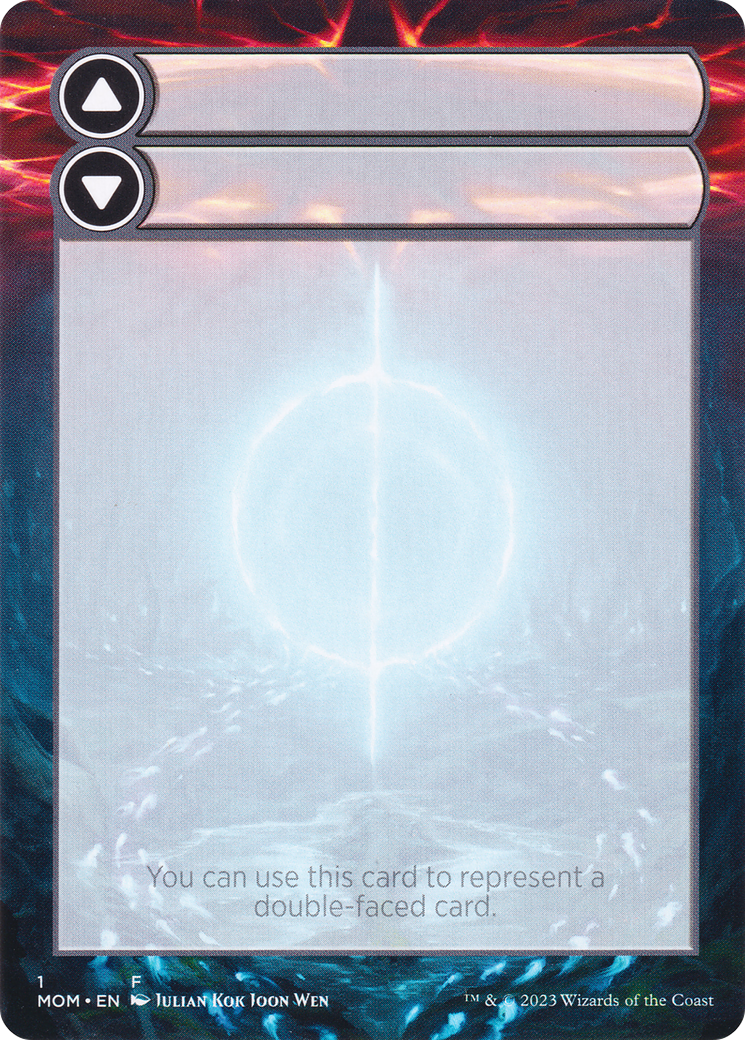 Double-Faced Substitute Card (SMOM-001) (Borderless) [March of the Machine Substitute Cards]