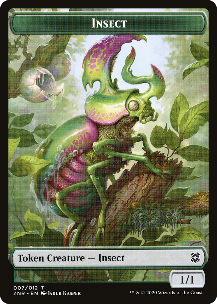 Insect (TZNR-007) [Zendikar Rising Tokens]