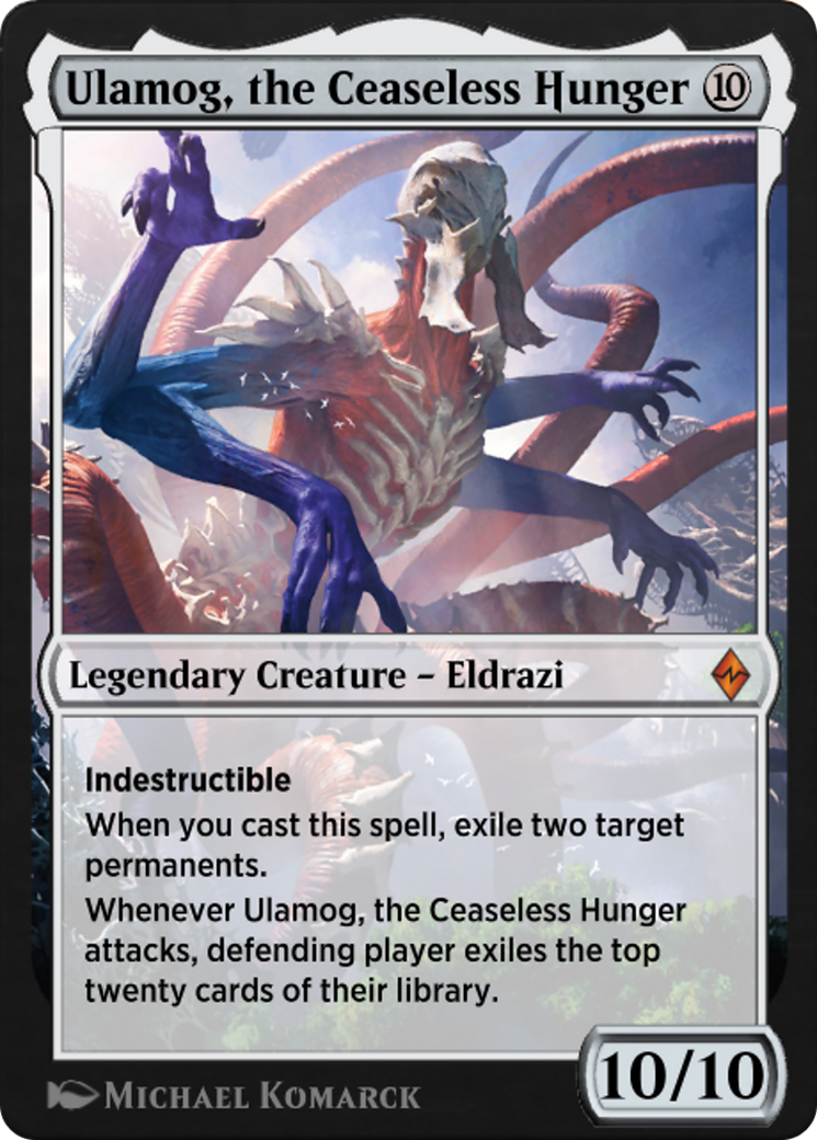 Ulamog, the Ceaseless Hunger (HA3-001) [Historic Anthology 3]