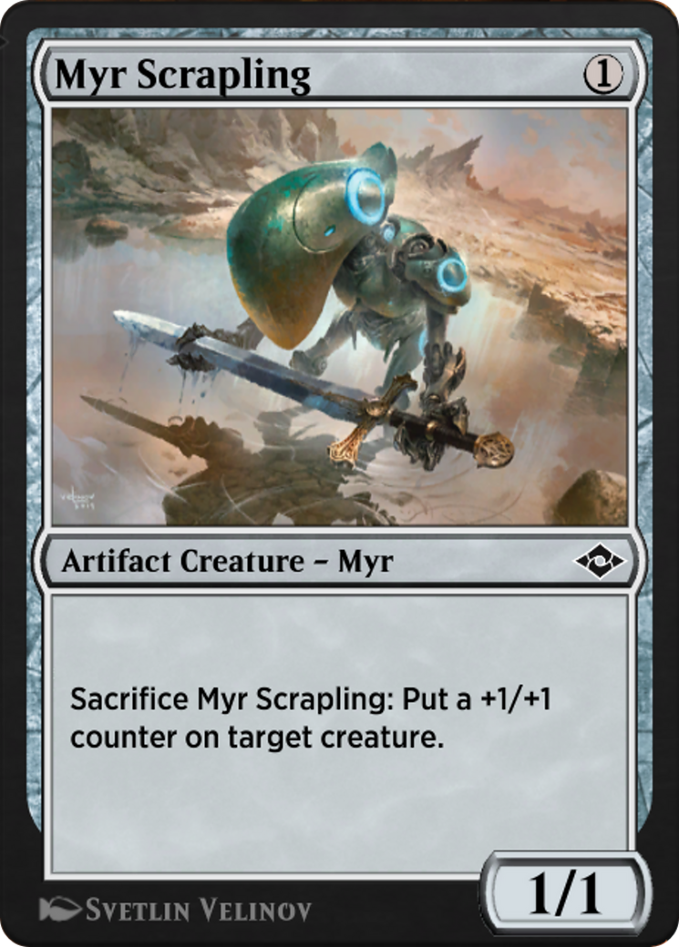 Myr Scrapling (J21-750) [Jumpstart: Historic Horizons]