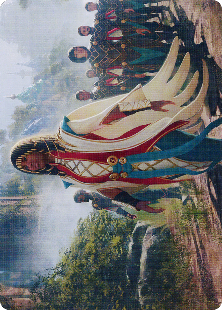 Queen Kayla bin-Kroog // Queen Kayla bin-Kroog (ABRO-039) (Borderless) [The Brothers' War Art Series]