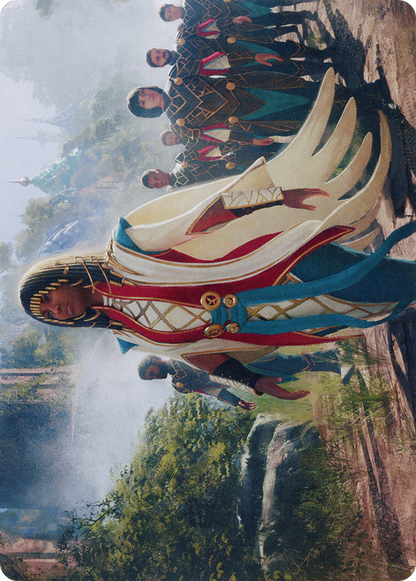 Queen Kayla bin-Kroog // Queen Kayla bin-Kroog (ABRO-039) (Borderless) [The Brothers' War Art Series]
