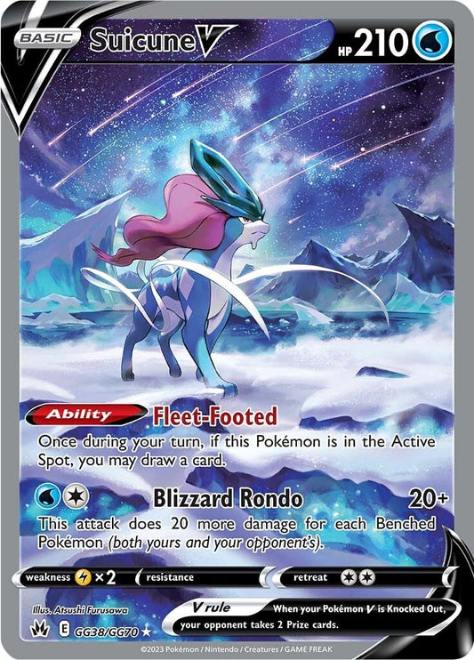 Suicune V (GG38/GG70) [Épée et Bouclier : Zénith Indompté]