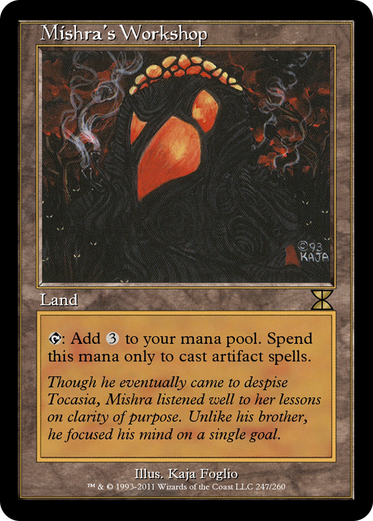Mishra's Workshop (ME4-247) [Masters Edition IV] Foil