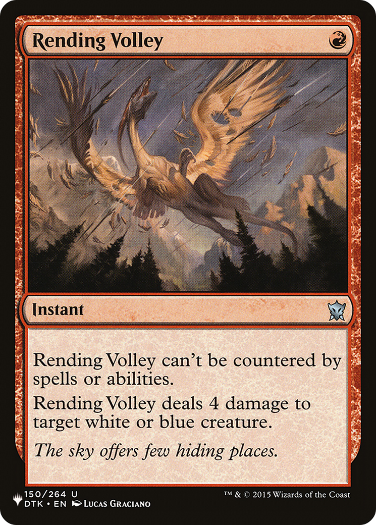 Rending Volley (LIST-150/264) [The List]