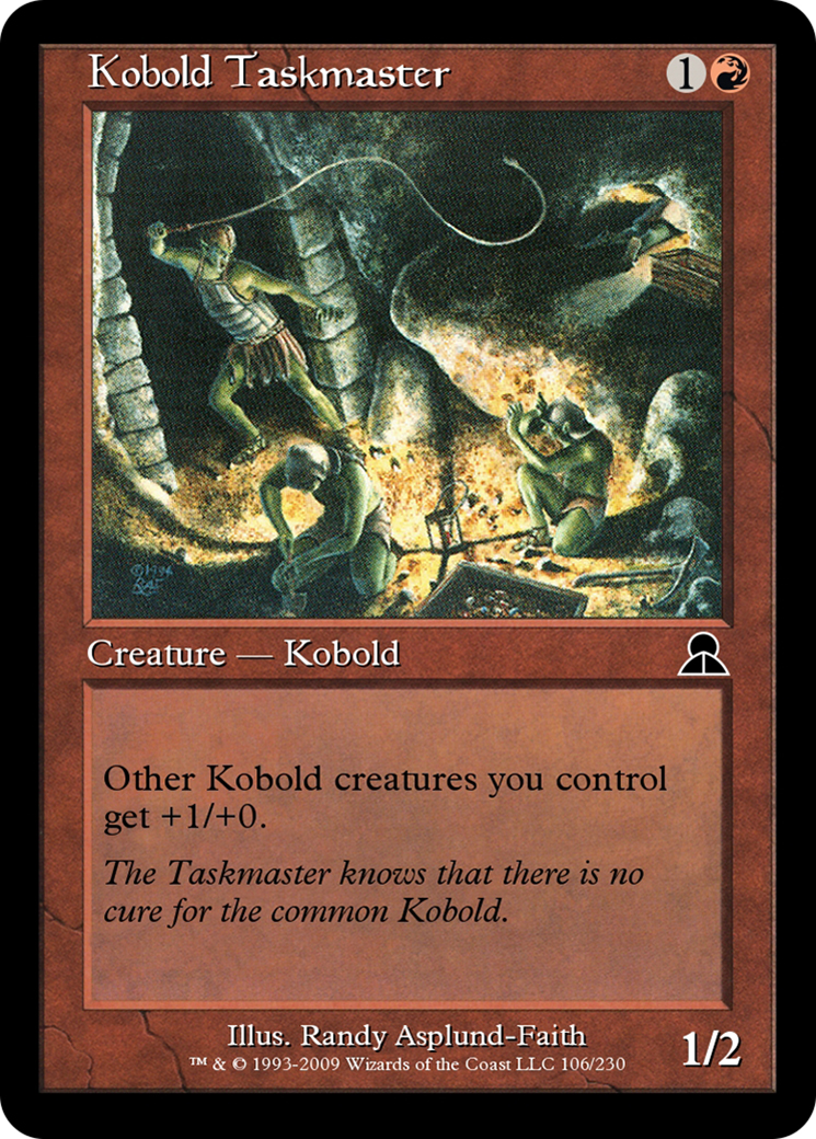 Kobold Taskmaster (ME3-106) [Masters Edition III] Foil