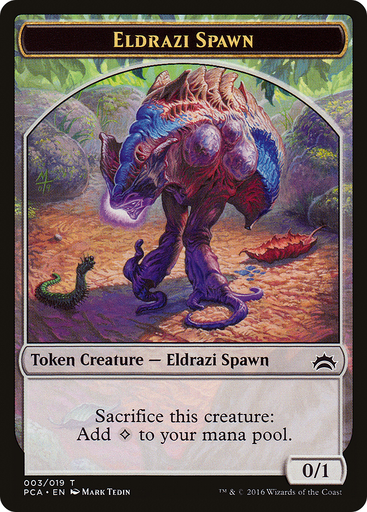 Eldrazi Spawn (TPCA-003) [Planechase Anthology Tokens]