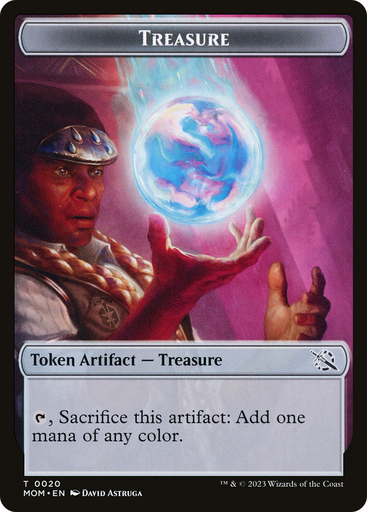 Treasure (TMOM-020) [March of the Machine Tokens] Foil