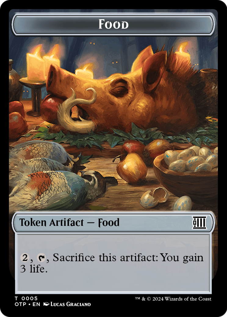 Food (TOTP-005) [Breaking News Tokens] Foil