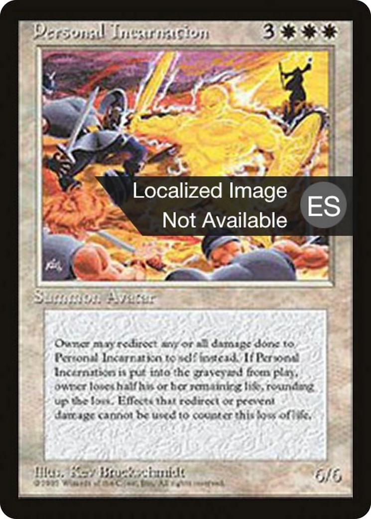 Personal Incarnation (4BB-040) [Fourth Edition Foreign Black Border]