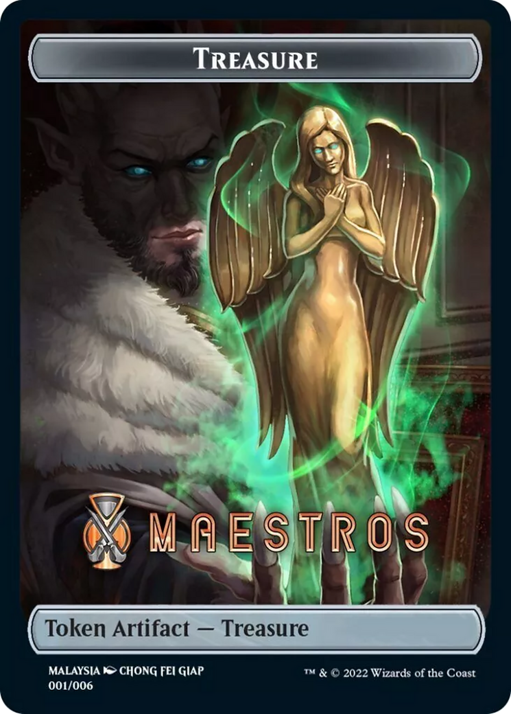 Treasure (PTSNC-001) [Streets of New Capenna Southeast Asia Tokens]