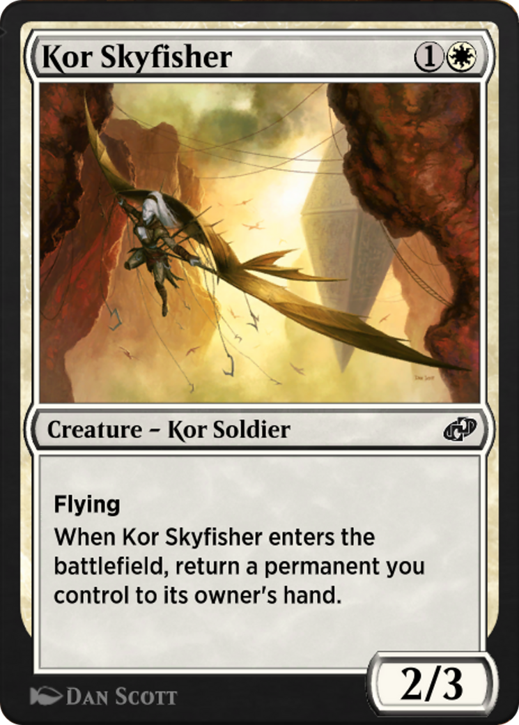 Kor Skyfisher (J21-100) [Jumpstart: Historic Horizons]