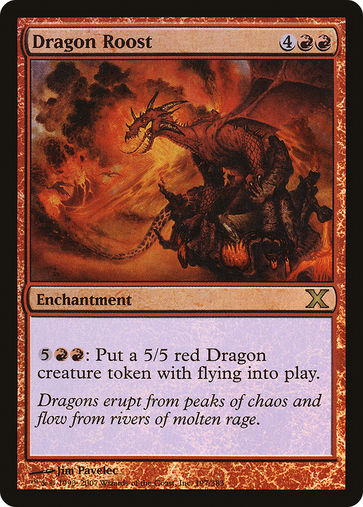 Dragon Roost (10E-197★) [Tenth Edition] Foil