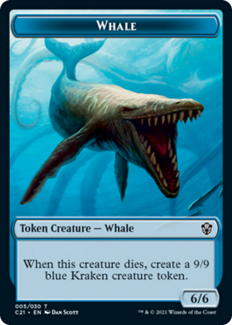 Whale (TC21-005) [Commander 2021 Tokens]