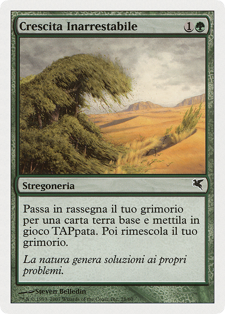 Rampant Growth (Italian) - "Crescita Inarrestabile" (PSAL-K28) [Salvat 2005]