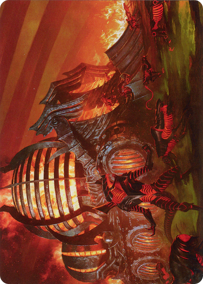 Urabrask's Forge // Urabrask's Forge (AONE-037) (Borderless) [Phyrexia: All Will Be One Art Series]