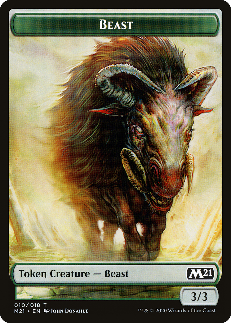 Beast (TM21-010) [Core Set 2021 Tokens]