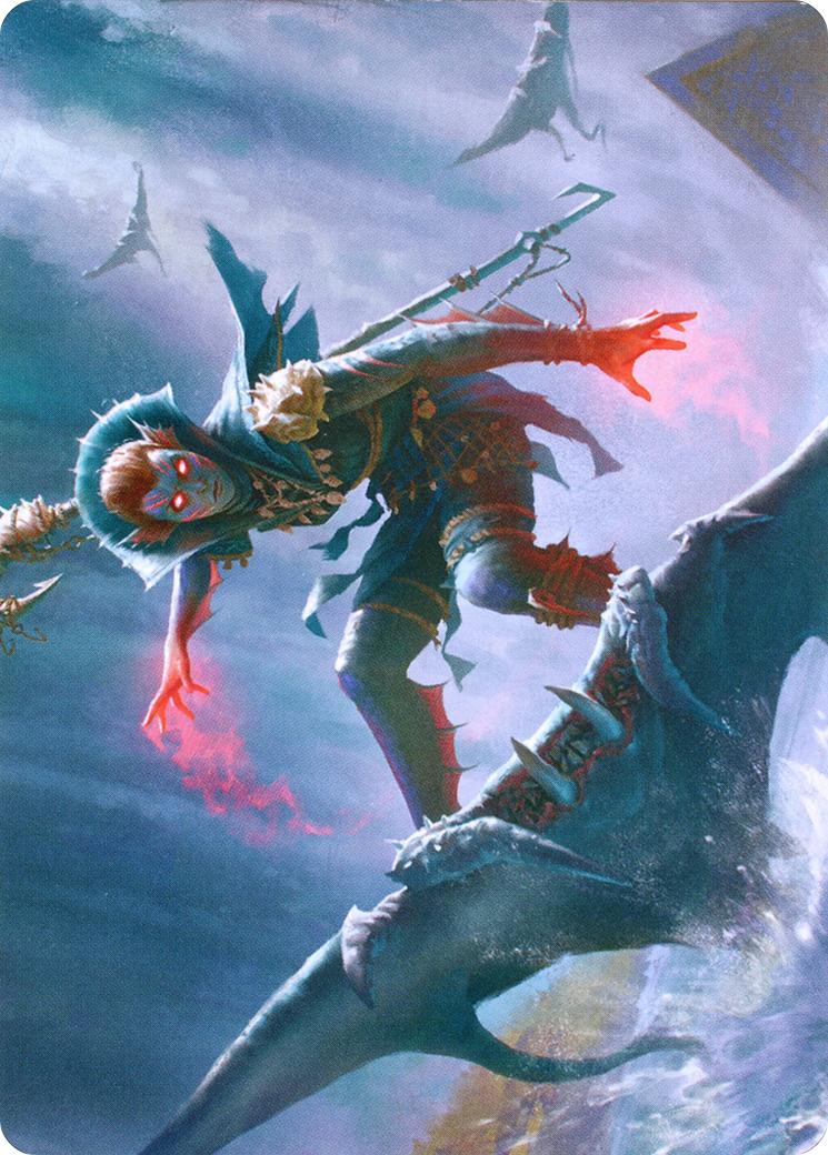 Umara Mystic // Umara Mystic (AZNR-080) (Borderless) [Zendikar Rising Art Series]