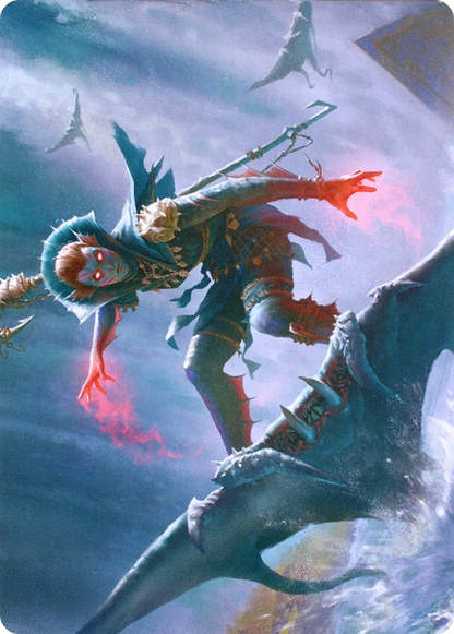 Umara Mystic // Umara Mystic (AZNR-080) (Borderless) [Zendikar Rising Art Series] Foil