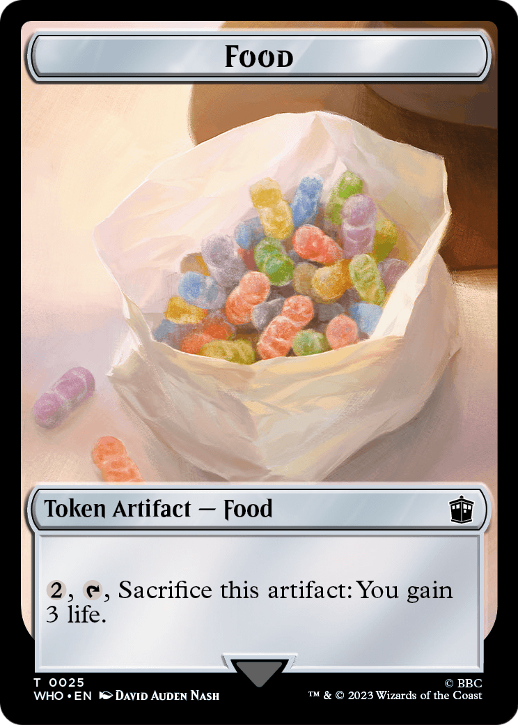Food (TWHO-025) [Doctor Who Tokens] Foil