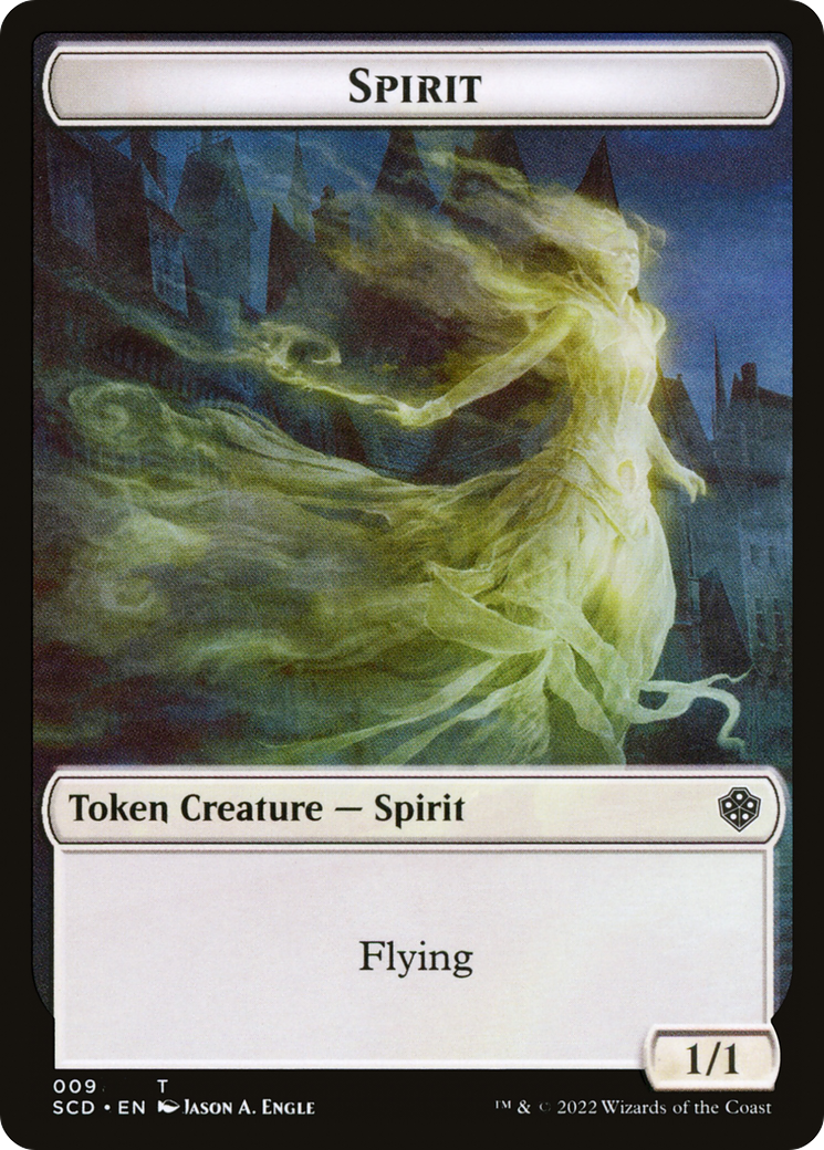 Spirit (TSCD-009) [Starter Commander Deck Tokens] Foil