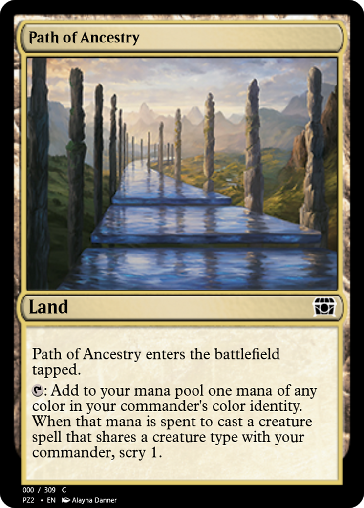 Path of Ancestry (PZ2-65679) [Treasure Chest] Foil