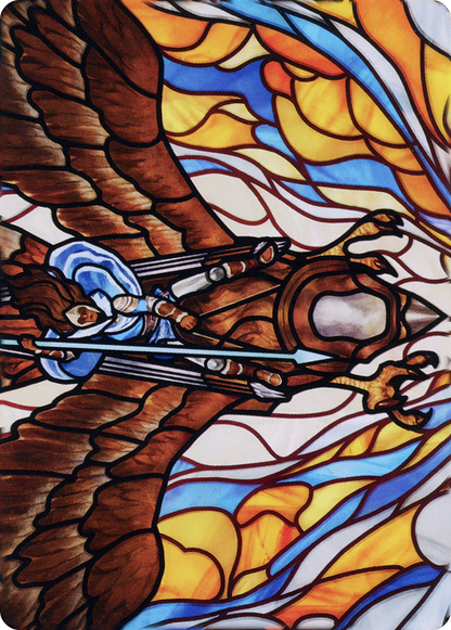 Tura Kennerüd, Skyknight // Tura Kennerüd, Skyknight (ADMU-079) (Borderless) [Dominaria United Art Series]