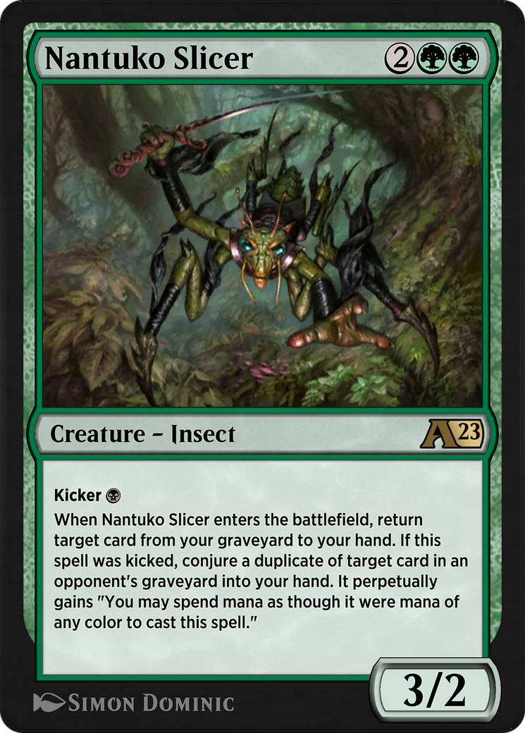 Nantuko Slicer (YDMU-017) [Alchemy: Dominaria]