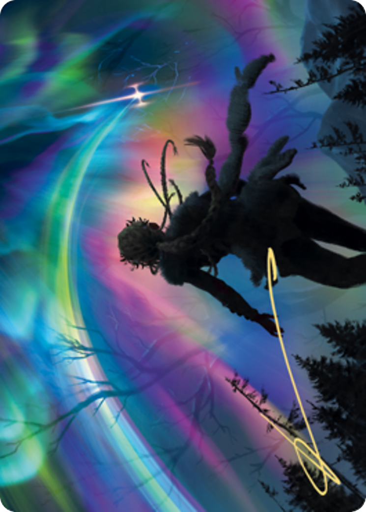 The Prismatic Bridge // The Prismatic Bridge (ASKHM-064) (Borderless) [Art Series: Kaldheim] Foil