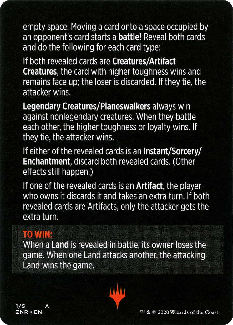 Base Race // Base Race (cont'd) (MZNR-001) [Zendikar Rising Minigames]
