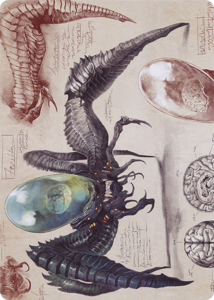 Psychosis Crawler // Psychosis Crawler (ABRO-073) (Borderless) [The Brothers' War Art Series] Foil