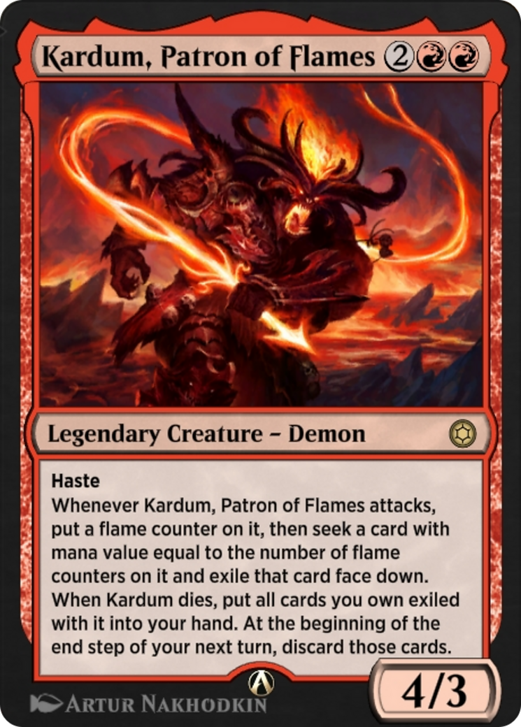 Kardum, Patron of Flames (HBG-058) [Alchemy Horizons: Baldur's Gate]