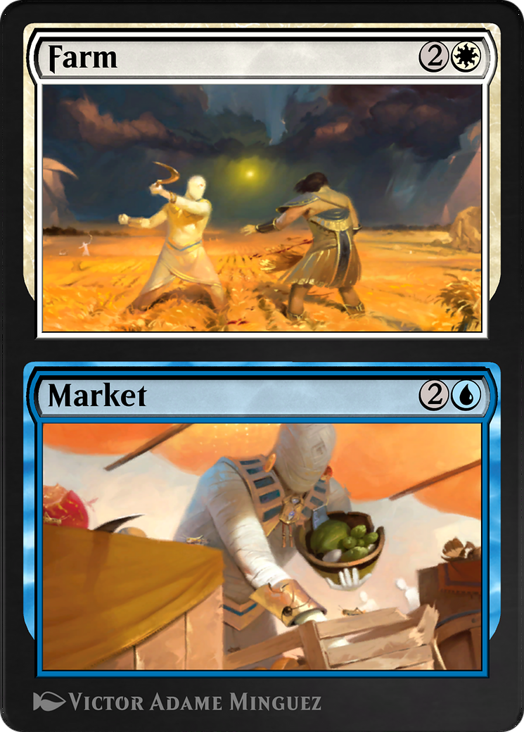 Farm // Market (AKR-236) [Amonkhet Remastered]