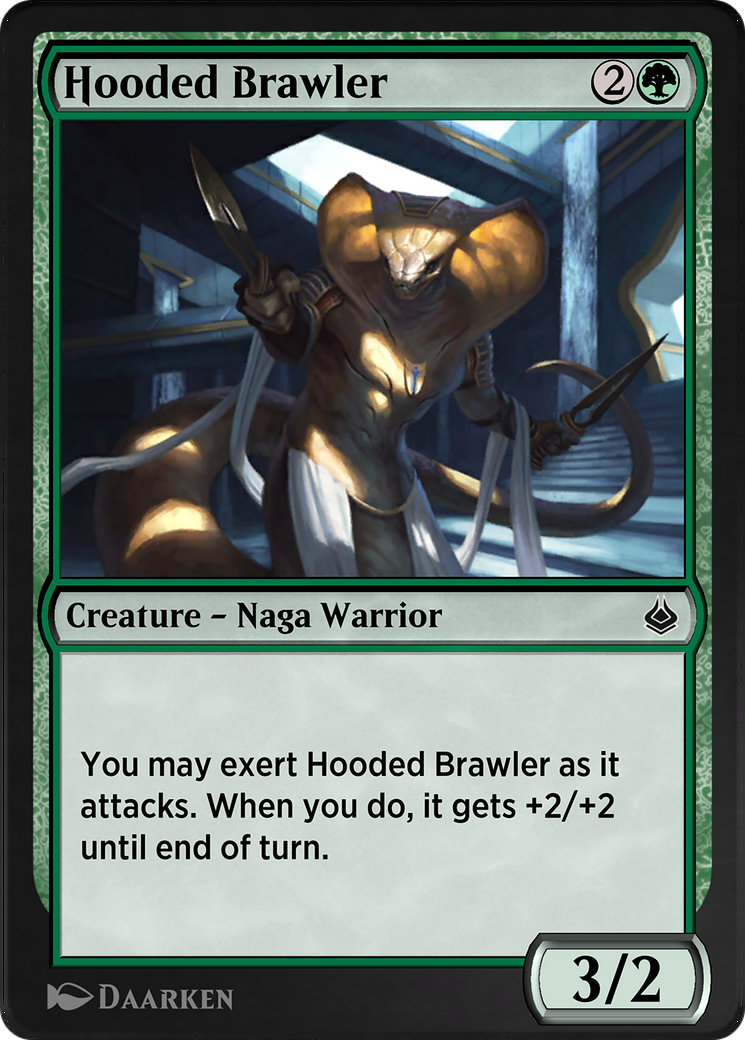 Hooded Brawler (AKR-194) [Amonkhet Remastered]